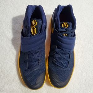 Nike Kyrie 2 Cavs Navy and Yellow